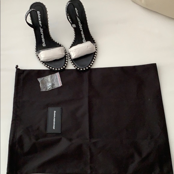 Alexander Wang; Nova Studded leather heels - Picture 4 of 4